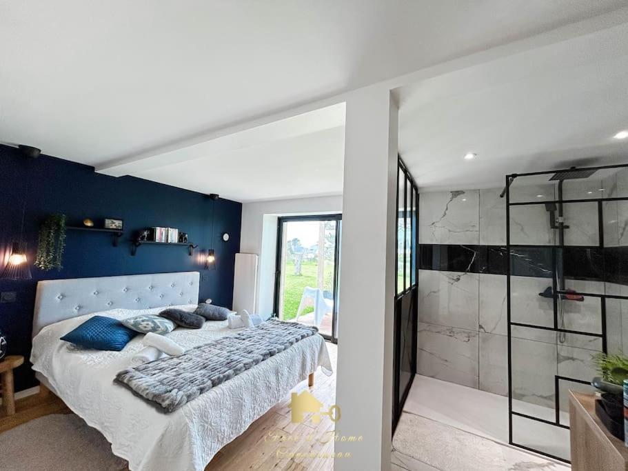 Villa Trevi , Spacieuse, Vue Mer Трегюнк Экстерьер фото