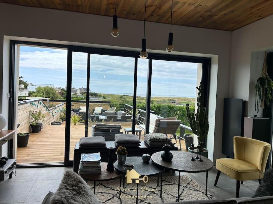 Villa Trevi , Spacieuse, Vue Mer Трегюнк Экстерьер фото